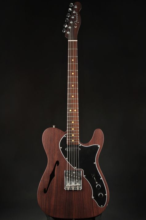 Rosewood Telecaster, Fender Thinline, Thinline Telecaster, Telecaster Thinline, Guitar Ideas, Guitar Obsession, Guitar Photos, Telecaster Guitar, Guitar Electric