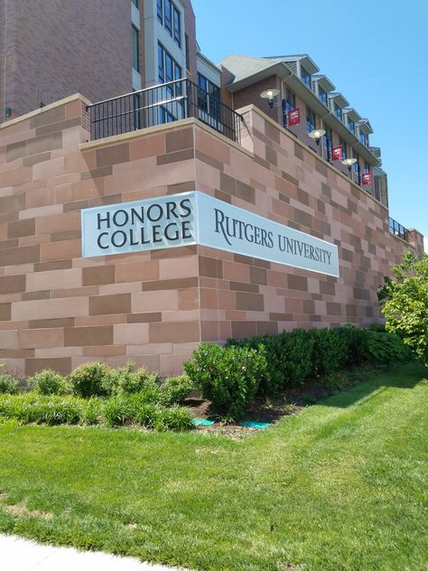 The Architecture Of Rutgers Honors College #rutgers #onata #campusservices Honors College, Summer Vision, Vision Board Images, Rutgers University, Vision Boards, Freshman Year, 2024 Vision, Dream Board, College Life