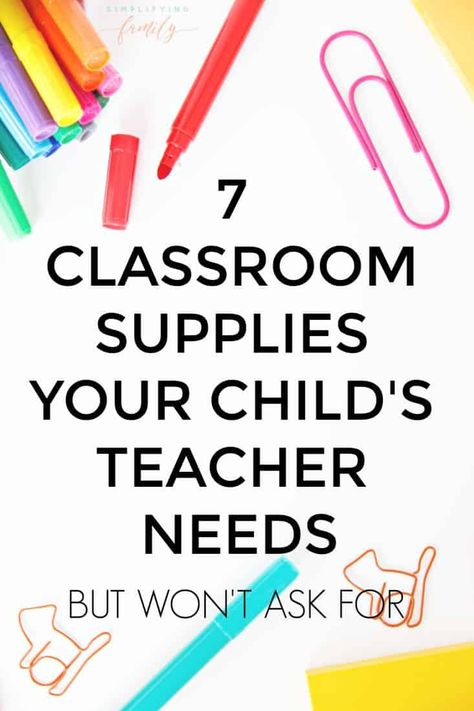 Classroom Supply List For Parents, Teacher Supplies List, Classroom Supplies List, Teacher School Supplies, Teacher Classroom Supplies, Pillar Content, Parenting Photography, Get To Know Your Students, Teacher Needs