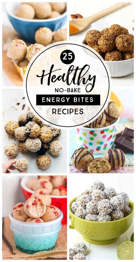 Energy bites make the perfect healthy snack to give you an energy boost and keep you feeling full between meals. Healthy Handheld Snacks, Snacks That Give You Energy, Healthy Energy Bites, Energy Bites Recipe, Energy Boosting Snacks, Energy Bites Healthy, Dessert Cravings, Diet Rules, Energy Bites Recipes