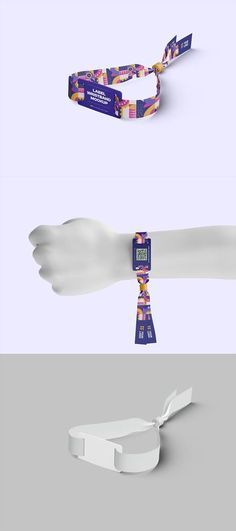 Fabric Wristband Mockup Mockup Design, Design Template, Mockup, Custom Design, Fabric, Design