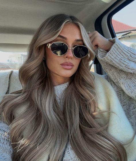 Chasing the sun and soaking in all the vibes ☀️🕶️ Loving these shades for the perfect mix of chic and cool. Shop our sunglass collection now online 💕 Good Morning Goddess, Ash Brown Hair Balayage, Ash Blonde Hair Balayage, Brown Hair Inspiration, Beige Blonde Hair, Sunglass Collection, Grey Blonde Hair, Dark Blonde Hair Color, My Birthday Month