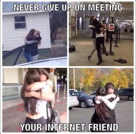 I won't give up on meeting mine ❤️ Meeting Online Boyfriend, Meeting Long Distance Friend, Lyra Core, Ibf Meeting, Meeting Online Friends, Internet Friends Meeting, Internet Friends Quotes, International Best Friend Day, Friendship Articles