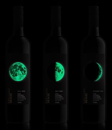 glow in the dark inks for this wine label Work Awards, Luxury Cosmetic Packaging, Graphic Design News, Shampoo Packaging, Latest Graphic Design, Beer Label Design, Bottle Design Packaging, Initials Logo Design, Bottle Label Design