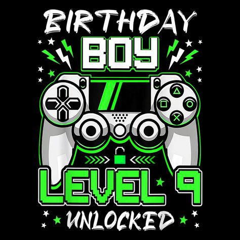 9 Year Old Video Games Gaming Level 9 Birthday Boy birthday gifts for women birthday decorations gift card birthday birthday gifts for men birthday cards birthday gifts for mom birthday wrapping paper birthday gifts happy birthday birthday shirt Paper Birthday Gifts, Men Birthday Cards, Boy Birthday Gifts, Old Video Games, Gifts For Men Birthday, Best Birthday Gift Ideas, Game Cake, Gifts For Mom Birthday, Wrapping Paper Birthday