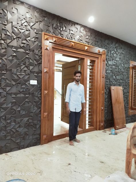 Main Door Frame Design Entrance, Vasal Design, Teak Wood Main Door Design Entrance Indian, Teak Wood Main Door Design, Teak Wood Main Door, Wood Main Door, Latest Door Designs, Main Doors, House Main Door