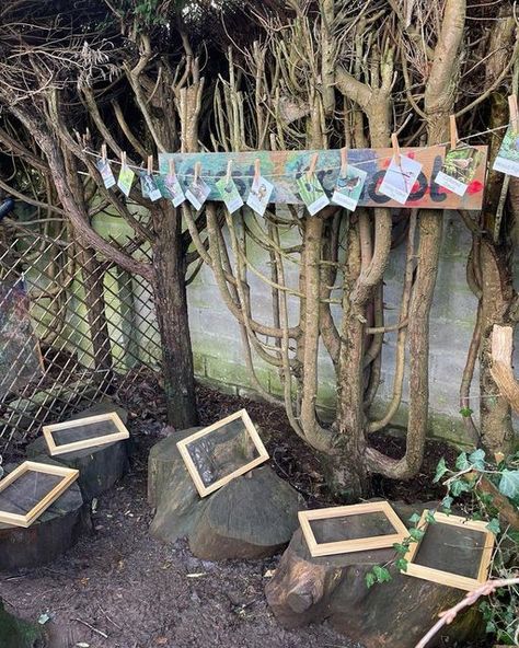 Sam Goldsworthy Childminding on Instagram: "Big Garden Bird Watch We are gearing up for the big garden bird watch - have you signed up? @rspb_love_nature Our little ones are always bird watching and can identify many garden birds so we added our @little.robin.education bird cards to a washing line in our forest school area paired with our @tts_resources Perspex frames and our @stabilouk pencils to create this invitation to draw. What have you got planned? Use our hashtag #samgoldsworthyc Forest School Garden, Forest School Area, Diy Forest School Area, Forest School Bird Activities, Forest Pedagogy, Childminding Ideas, Winter Play, Garden Birds, Big Garden