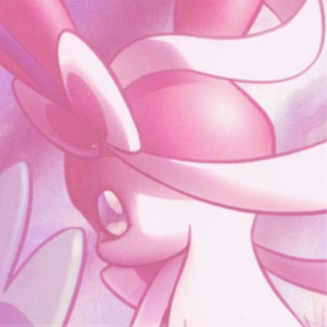 Pink Pokemon Pfp, Sylveon Profile Picture, Sylveon Aesthetic Wallpaper, Sylveon Icon Aesthetic, Sylveon Aesthetic, Alcremie Pokemon Icon, Sylveon Pfp, Sylveon Icon, Pokemon Pfp Sylveon