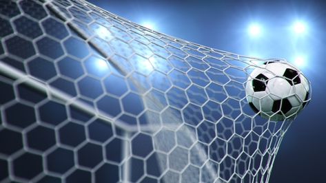 Soccer ball flew into the goal. | Premium Photo #Freepik #photo #gol #soccer-goal #football-net #soccer-net Goal Football, Soccer Net, Goal Net, Soccer Goal, The Goal, The Net, Soccer Ball, Vector Photo, Premium Photo