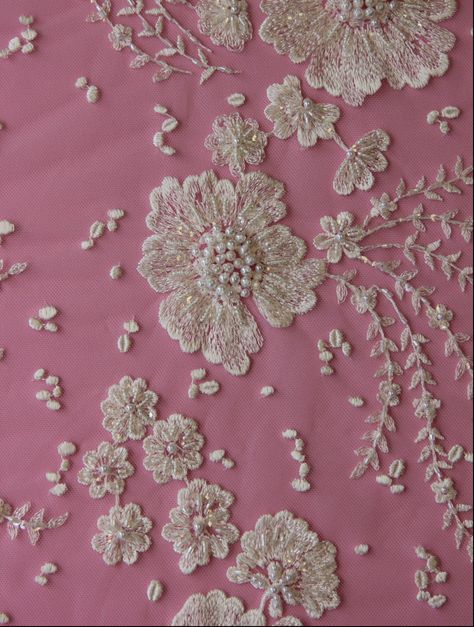 Hand Beaded Lace, Hand Beaded Embroidery, Shade Card, Crystal Trim, Calico Fabric, Bridal Fabric, Ivory Bridal, Gold Fabric, Pink Champagne