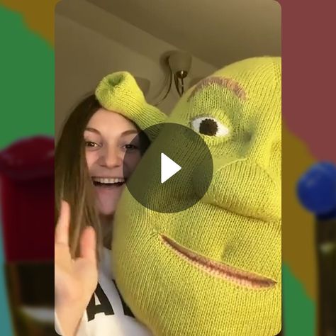 So I Knitted A Life Sized Shrek - Art Impact | Snapchat Crochet Shrek, Shrek Art, Watch Art, Shrek, Life Size, Snapchat, Crochet, The World, Quick Saves