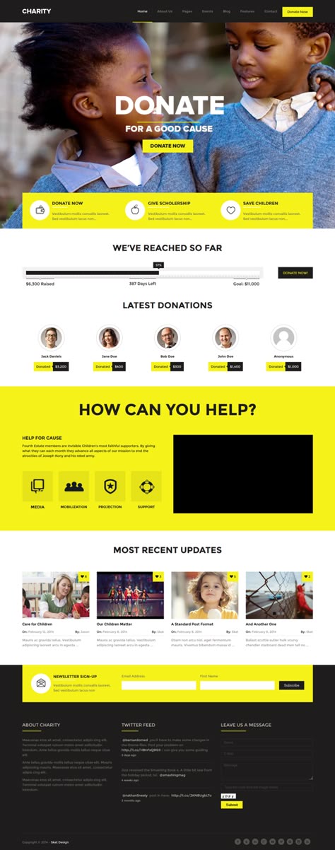 Nonprofit Website Design, Charity Websites, Charity Work Ideas, Nonprofit Website, Website Tutorial, Beautiful Website Design, Wordpress Ecommerce Theme, Charity Foundation, Wordpress Templates