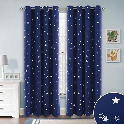 (paid link) Drapes When it comes to window treatments, drapes are an excellent option for your home.  Shades The use of window shades is the most ... Landscaping Perennials, Star Curtains, Patterned Window Treatments, Flowers Furniture, Nursery Blackout Curtains, Kids Blackout Curtains, Kids Room Curtains, Child Bedroom, Curtain For Door Window