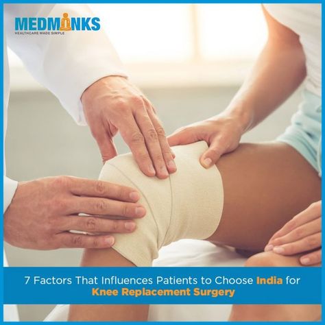 India is among the top popular destinations for medical tourism because in India patients not only get excellent healthcare services but also at a very reasonable amount. When compared with the developed nations like the USA, UK, and Singapore the cost of knee replacement in India is 60% less that attracts patients from all across the globe. The approximate cost of Unilateral Knee Replacement Surgery in India is $4500, and that of Bilateral Knee Replacement is $6600. Knee Replacement Recovery, Compression Stockings Medical, Ab Trainer, Synovial Fluid, Healthy Facts, Knee Replacement Surgery, Barbell Workout, Stem Cell Therapy, Orthopedic Surgery