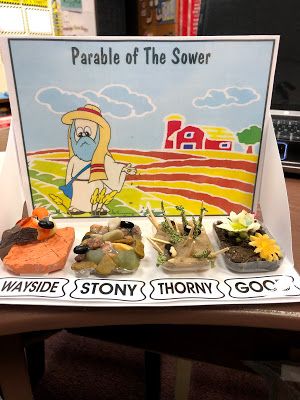 Sower Parable Craft, Parable Of The Sower Craft Preschool, Parable Of The Sower Craft, The Parable Of The Sower Craft, The Sower Parable, Sower Parable Activities, Parable Of The Sower, Parable Of The Sower For Kids Activities, Parable Of The Unmerciful Servant Craft