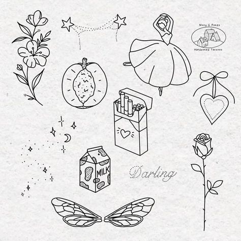 Simple Flash Art Tattoos, Tattoo Ideas To Fill In Space, Finger Tattoo Flash Sheet, Stick And Poke Tattoo Stencils, Cloud Flash Tattoo, Spiritual Flash Tattoo, $50 Flash Tattoo, Small Doodles To Fill Space, Zodiac Flash Tattoo