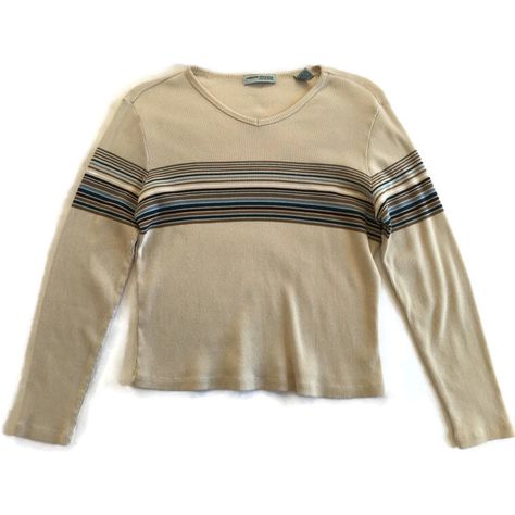 90s Grunge Striped Cropped Top (2.085 RUB) ❤ liked on Polyvore featuring tops, sweaters, stripe top, grunge tops, crop top, brown crop top and striped top Brown Crop Top, Ribbed Crop Top, 90s Grunge, Baggy Pants, Swaggy Outfits, Striped Crop Top, Looks Style, Mode Inspiration, Dream Clothes