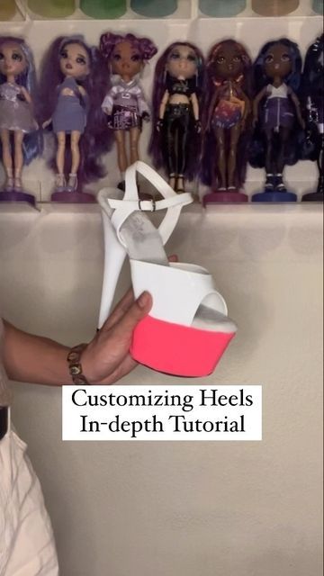 Diy Shoes Heels, Diy High Heels, Custom Heels, Making Shoes, Pleaser Heels, Pleaser Shoes, Heels Outfits, Closet Goals, Diy Sewing Clothes