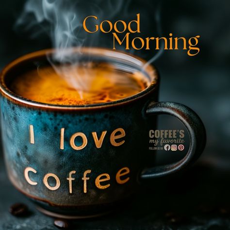 #coffeesmyfavorite #Coffeeaddict #coffeetime #coffeeislife #coffee #coffeemug Good Morning Rainy Day, Coffee Lover Quotes, Dreamy Images, Grand Rising, Nook Ideas, Coffee Tees, Coffee Nook, Good Morning My Love, Coffee Obsession