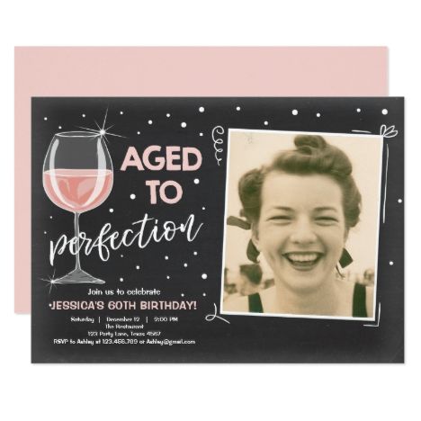 Aged to Perfection Birthday Wine Adult Birthday Invitation Birthday Invitations Templates, Surprise Birthday Invitations, Printable Invitation Templates, Adult Birthday Invitations, Birthday Wine, Birthday Wishes Quotes, Adult Birthday Party, Aged To Perfection, Birthday Design