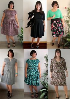 Curvy Sewing Collective1 Plus Size Summer Fashion, Plus Size Sewing Patterns, Plus Size Patterns, Plus Size Sewing, Viking Clothing, Dress Patterns Free, Sewing Design, Sewing Blogs, Fashion Sewing Pattern