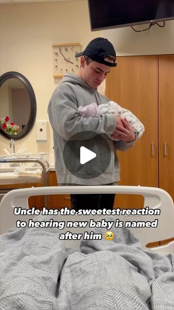 Inside History on Instagram: "This uncle is honored to learn that his sister has named her newborn son after him and expresses his innate joy about the fact. She caught the moment when she revealed the news to Brooks Hayden Stone and his reaction to it is priceless 🥹❤️ (Via: @_ktstone via Newsflare)" Aunt Stuff, Taking Care Of Baby, Heartwarming Pictures, Baby Facts, Fun Video, Sisters Funny, Baby Smiles, Beautiful Story, Girl Dad