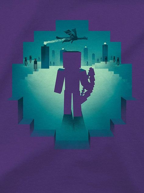 Eye Of Ender, Minecraft, Movie Posters, T Shirt, Art, Film Posters