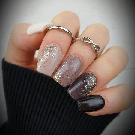 Dip Powder Nails Winter, Powder Nail Ideas, Dip Designs, Dip Powder Nails Colors, Dip Powder Manicure, Nailart Glitter, Revel Nail Dip Powder, Revel Nail Dip, Revel Nail