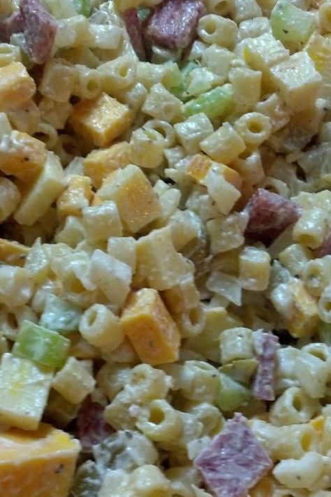 Dirty Martini Mac Salad, Dirty Martini Macaroni Salad, Dirty Martini Pasta Salad, Deli Macaroni Salad Recipe, Summer Suppers, Macaroni Salads, Mac Salad Recipe, Creamy Macaroni Salad, Chicken Macaroni Salad