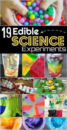 Edible Science Experiments, Edible Science, Kitchen Science Experiments, Toddlers Activities, Kitchen Science, Science Experiments For Kids, Summer Science, Experiments For Kids, Kid Experiments