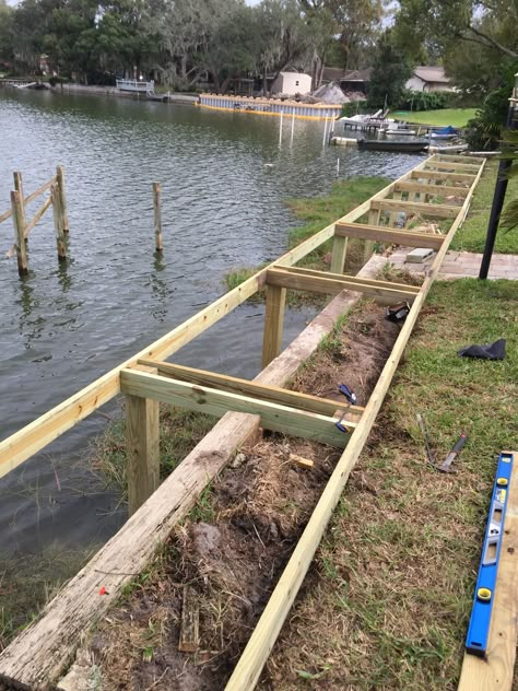 Floating Dock Plans, Diy Dock, Building A Dock, Lake Landscaping, Piscina Intex, Wood Working Projects, Front Yard Landscaping Pictures, Fishing Dock, Lake Dock