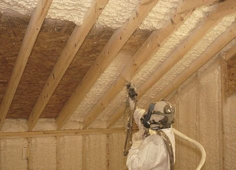 Diy Spray Foam Insulation, Diy Spray Foam, Spray Foam Insulation Kits, Concrete Lifting, Hvac Training, Diy Roofing, Cute Cabins, Foam Spray, Spray Insulation