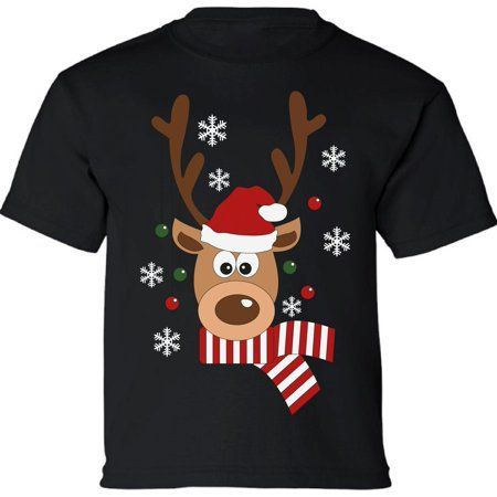 Dreamtees Christmas Deer Merry Xmas T-shirt for Boy Girl Shirt Kids - XS S M L XL Xmas Graphic Tee - T-Shirt Christmas Youth Shirt Holiday Xmas Top Gifts, Kids Unisex, Black Christmas t shirt #christmastshirt T shirt #tshirt t-shirt #t_shirt t shirts #tshirts t-shirts #t_shirts T shirt design #tshirtdesign T-shirt designs #t_shirtdesign T shirts designs #tshirtsdesigns 4.6 Christmas Cookies Tree, T Shirt Design 2023, T Shirt Design Vintage, Kids Christmas T Shirts, Xmas Graphic, T Shirt Design Svg, Boys Christmas Shirt, Vintage Christmas Shirt, Christmas Gift Ideas For Men