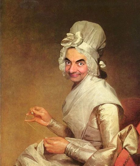 Mr Bean, Historical Pictures, Paintings, Humor, Funny, Humour