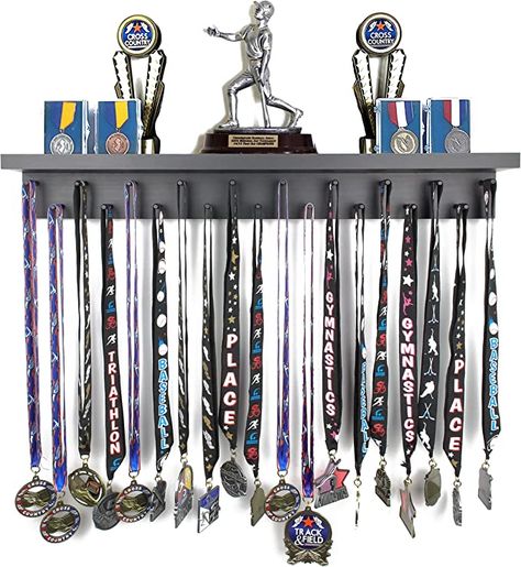 Award Shelf, Award Shelves, Trophy Shelves, Sala Industrial, Sports Medal Display, Trophy Shelf, Medal Hanger Display, Medal Rack, Sports Bedroom