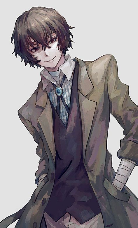 Dazai Fanart, Dazai Osamu Anime, Dazai Bungou Stray Dogs, Dazai Osamu, Kakashi Hatake, Bongou Stray Dogs, Stray Dogs Anime, Stray Dogs, الرسومات اللطيفة