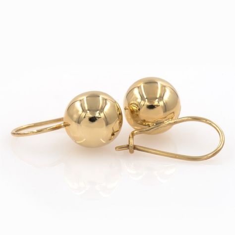 Ball Earrings Gold, Sphere Earrings, Nepali Jewelry, Gold Coin Ring, Double Horn Necklace, Pinky Signet Ring, Ball Drop Earrings, Dot Earrings, Gold Horns