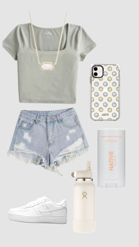 Cute Easy Outfits For School, Cute Middle School Outfits, Simple Outfits For School, Preppy Summer Outfits, Casual Preppy Outfits, Trendy Outfits For Teens, Cute Lazy Day Outfits, Cute Preppy Outfits, Swaggy Outfits