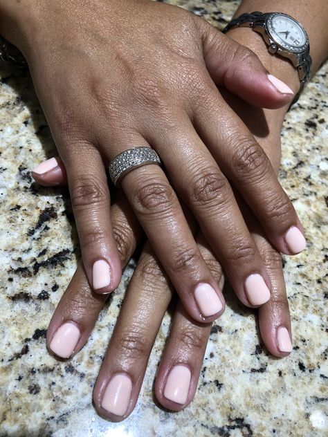 Stop it im blushing by opi 💅🏽 #gelcolor #urbannailsbar #gelnails #gelmani #opi #gelpolish @opi Urban Nails, Gel Mani, Gel Color, Gel Polish, Cute Nails, Gel Nails, Blush, Sparkle, Rings For Men