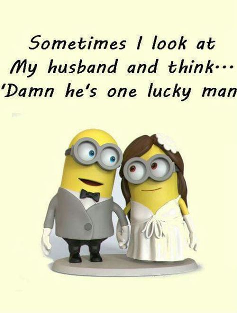 Minion Love Quotes, Minion Wedding, Minion Photos, Minion Humour, Funny Minion Memes, Minion Pictures, Minions Love, Love Quotes Funny, Minion Quotes