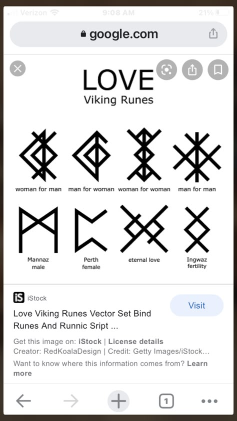 Love Rune Tattoo, Eternal Love Symbol Tattoo, Rune For Love, Pagan Couple Tattoos, Love Runes, Marriage Symbols Tattoo, Viking Symbol For Love, Love Rune, Viking Couple Tattoo