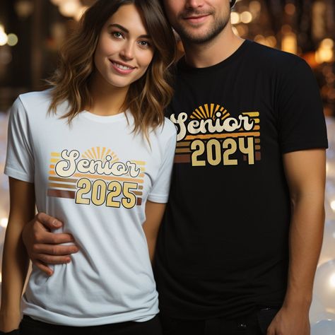 Senior 2024 Sunset Shirt, Senior Shirt, Graduation 2025 Shirt, Class Of 2025 Shirt, Graduation Gift Shirt College Retro Senior 2026 Gift Tee by Mioqlo Class Of 2025, Senior Sunrise Shirts, Graduation Shirts, Senior Things, Senior Year, Senior Sunrise, Sunset Shirt, Class Shirt, Senior Shirts