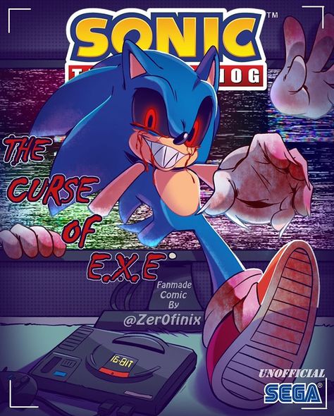 🦉0v0🦉 on Instagram: “👻Tada !! This is what I draw for my Sonic horror comic cover . I’m so nervous XD because this comic kinda long to read . Anyway it’s…” Horror Comic Cover, Sonic Exe Fanart, Creepy People, Sonic Fanart, Sonic The Movie, Horror Comic, Gravity Falls Funny, Sonic Exe, Comic Cover