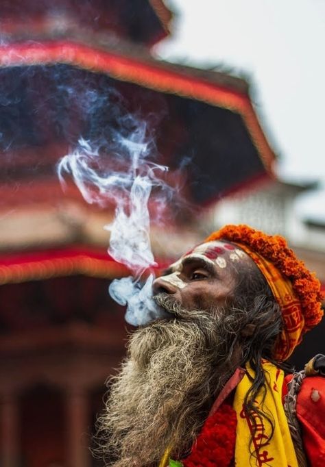 Sanyasu Hindu Sadhu at Kathmandu Nepal Smoking Weed अघोरी शिव, Shiv Shankar, Boho Art Drawings, India Photography, Shiva Photos, Shiva Wallpaper, Photos Of Lord Shiva, Tatuaje A Color, Cute Images With Quotes