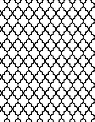 Freebie digi Patterns backgrounds: polka dots, moroccan, quatrefoil and damask! Damask Stencil, Moroccan Stencil, Drawing Pictures, Group Ideas, Stencil Templates, Stencil Patterns, Black And White Background, Black And White Pattern, Expressive Art