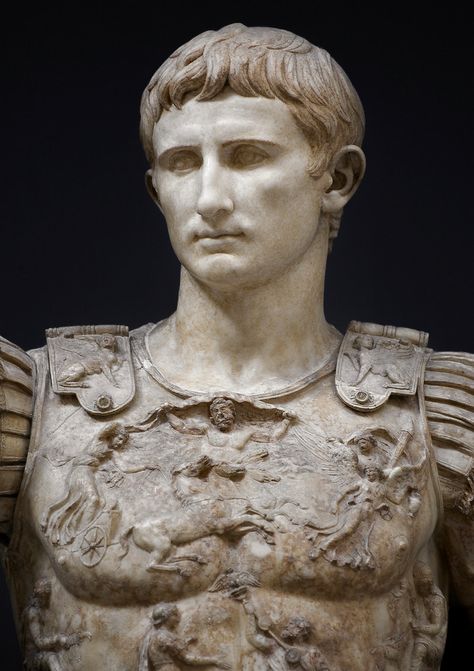 Ancient Portraits, Augustus Caesar, Caesar Augustus, Roman Tattoo, Rome Vatican, Pre Raphaelite Paintings, Antique Sculpture, Rome Antique, Empire Romain