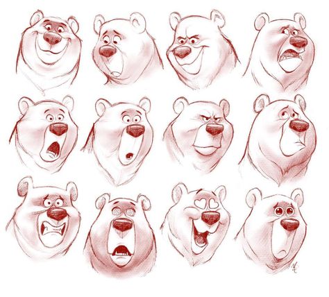 Southwestern Color Palette, Bear Character Design, Bear Sketch, Drawing Superheroes, Bear Character, Character Design Sketches, Happy Paintings, Bear Art, Animated Drawings