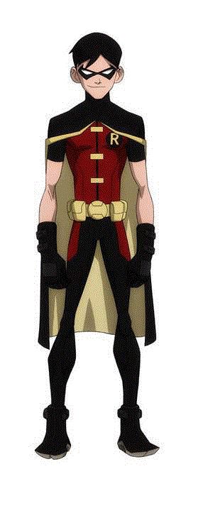 I love Robin! Young Justice, For Women, Red