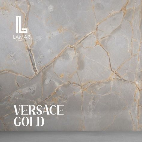 Versace Gold has hints of gold in grey that bring glamour to all kitchen and tabletop accessories; particularly those in black.

Size: 320x80 CM
Finish: Polished/ Matt
Thickness: 15 MM
.
#lamarceramics #porcelainslab #porcelaincountertops #porcelainpanel #porcelaintile #largeformatporcelain #porcelaindesign #interiordecorator #interiordecor #interiordesign #interiordesigner #interiordesignideas #interiordesigninspiration #interiorspaces Porcelain Countertops, Porcelain Slab, Versace Gold, Tabletop Accessories, Italian Marble, Porcelain Flooring, Beach House Decor, Porcelain Tile, Interior Design Inspiration