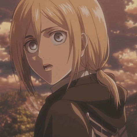 historia, historia reiss, krista lenz, attack on titan, aot, shingeki no kyojin, anime, anime pfp, anime icons, attack on titan icons, attack on titan profile picture, anime aesthetic Christa Attack On Titan, Connie Springer, Historia Reiss, Attack On Titan Aesthetic, Aot Characters, Cool Car Drawings, Attack On Titan Fanart, Attack On Titan Art, Anime Wall Art